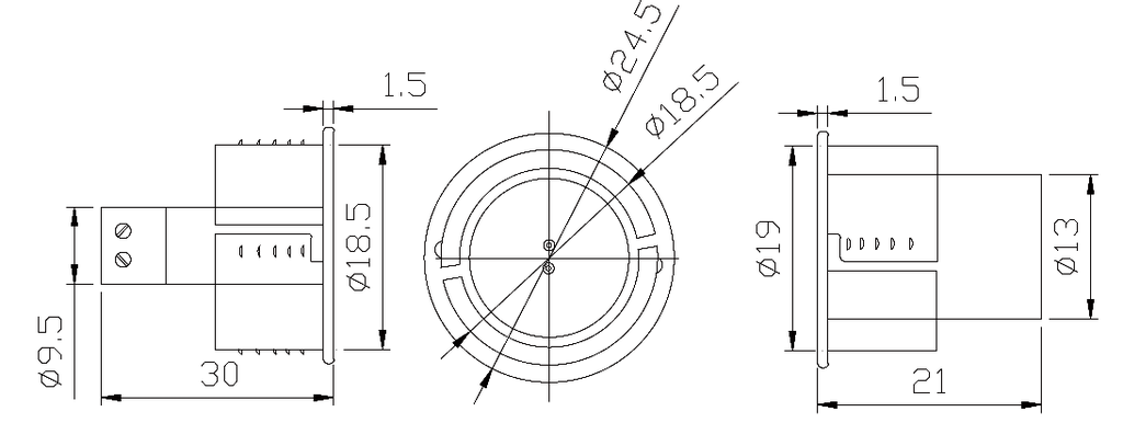 Magnetic Switch FBMC36T