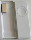 Ultra strong neodymium magnet in a SimplePack Plus case with double-sided permanent tape for hall probe