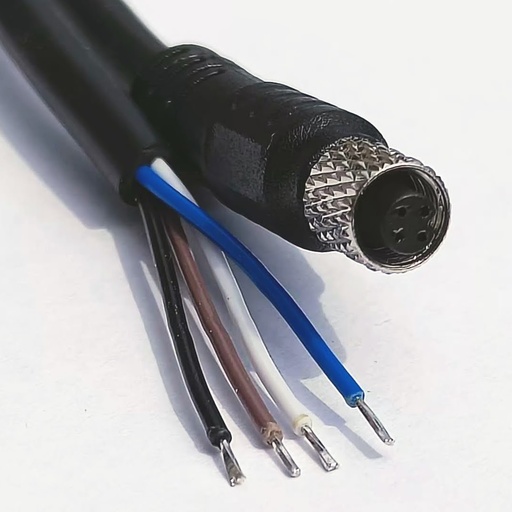 External input/contact cable with M5 connector